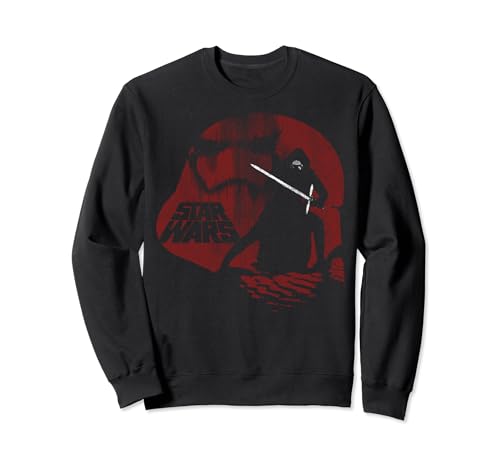 Sweatshirt Star Wars Kylo Trooper au design silhouette sombre