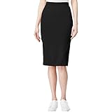 Rachel Rachel Roy Womens Pointelle Inset Pull On Pencil Skirt Black S