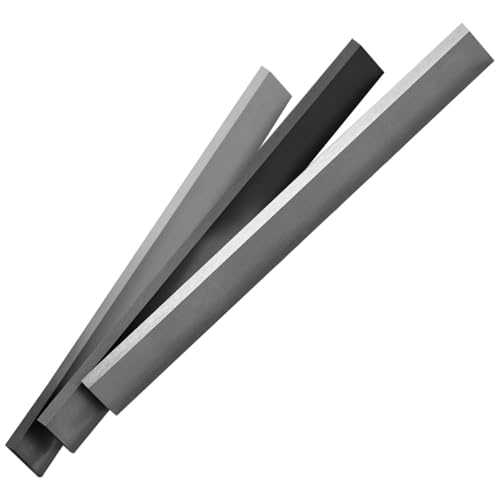 Image of 7 Inch Planer Blades 180x20x3mm HSS /TCT Jointer Knives for Woodworking Thickness Planer, Re-sharpenable, Set of 3 (HSS)