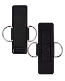 LUDHEP Set 2 Polsini Palestra per Cavii, Cinturini Regolabili in Neoprene per Allenamento con Cavi, Wrist wraps per Allenamento - Polsiere Palestra Uomo