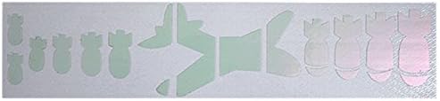 George Lynch Kanji and Bomb Guitar Frets Inlay Decal Sticker White
