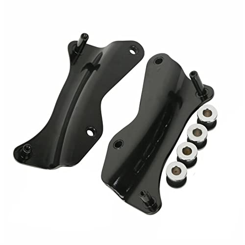 Sissy Bar Amovible Harley Road King Soulager le Dos Passager avec Porte-Bagages - 2