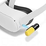 DESTEK Capsule Power Bank for Oculus Quest 2 Accessories | Ultra Lightweight & Portable Battery Pack Compatible with Oculus Elite Strap, Extra Q2 1.5hrs Play time (3300mAh)