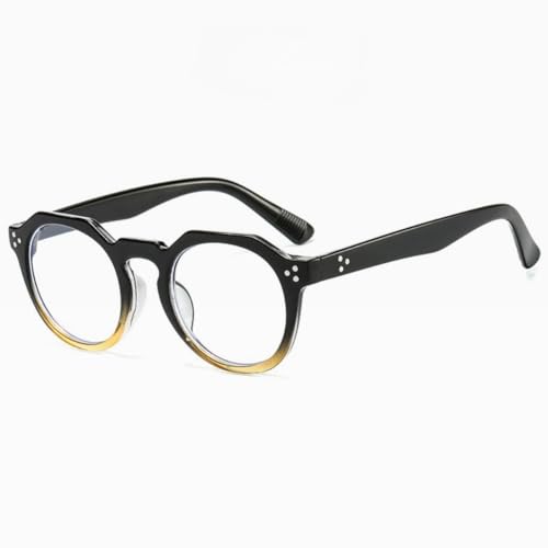 Image of Shiratori Square Blue Light Blocking Glasses for Women Men, Lightweight Frame Anti Eyestrain Computer Glasses