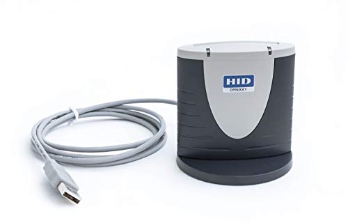 Leitor de cartão inteligente HID OMNIKEY 3121 R31210320-01 - USB 3.0 - Cinza