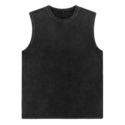 Débardeurs de couleur unie homme pour look vintage streetwear