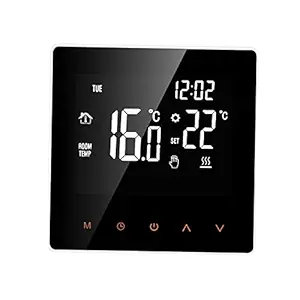 Ubersweet Smart Thermostat Water/Gas Boiler Digital Temperature Controller Touchscreen LCD Display Week Programmable Anti-Freeze Function Water Heating Thermostat for Home School Office Hotel |