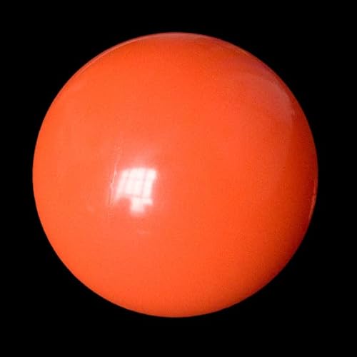 Alien Play 100 Rounds 0.68 Cal Paintball Ammo For Practice And Self Defense, Premium 68 Caliber Reusable Solid Nylon Paintball (Orange) #TOP2