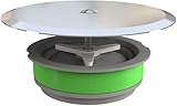  BONOMINI - Tapón de expansión para caja de sifón con tapón de 100 mm de diámetro, acero inoxidable, diámetro de 125 mm