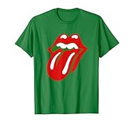 Official Licensed Bravado Rolling Stones Christmas Tongue Green Official Rolling Stones Merchandise Lightweight, Classic fit, Double-needle sleeve and bottom hem