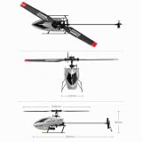 Tenirealx C129 V2 hélicoptère RC 4 canaux flux optique photo 3