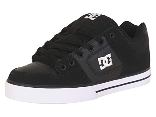 DC Shoes Pure Shoe - Men's Skateboarding Black/White
