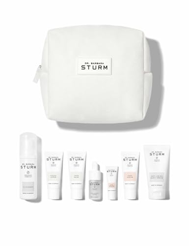 Amazon.com: Discovery Skincare Kit, 7 Piece Skin Care Kit, Travel Size Essentials with Cleanser, Serum for Face, Eye Cream and Face Cream, Luxury Skincare By Dr. Barbara Sturm : Amazon Luxury