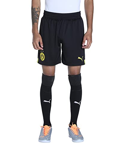 BVB 765902 Season 2022/23 Official Shorts Men's Puma Black-Cyber Yellow S
