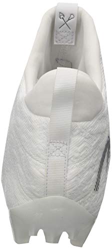 New Balance Men's Burn X2 Mid-Cut Lacrosse Shoe, White/Grey, 14 M Us #TOP2