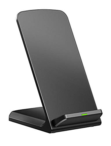 Wireless Charger, ELLESYE 2 Coils Qi Wireless Charging Stand Compatible with iPhone 11/Pro