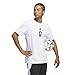 Adidas Men's World Cup 26 Official Match Ball Graphic T-Shirt, White, X-Large