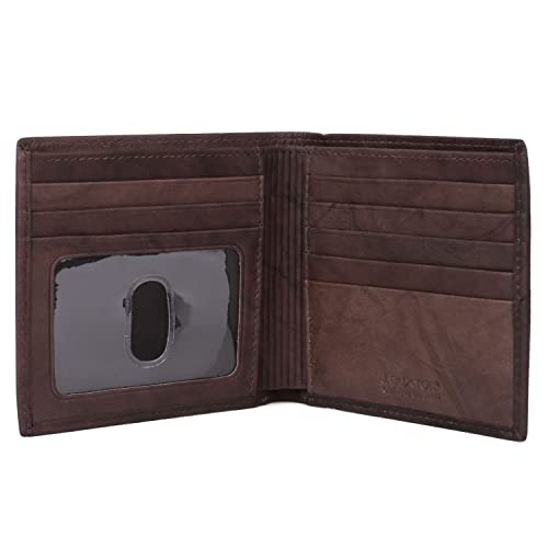 Men's Dakota Leather RFID Cardex Hipster Wallet, Tan