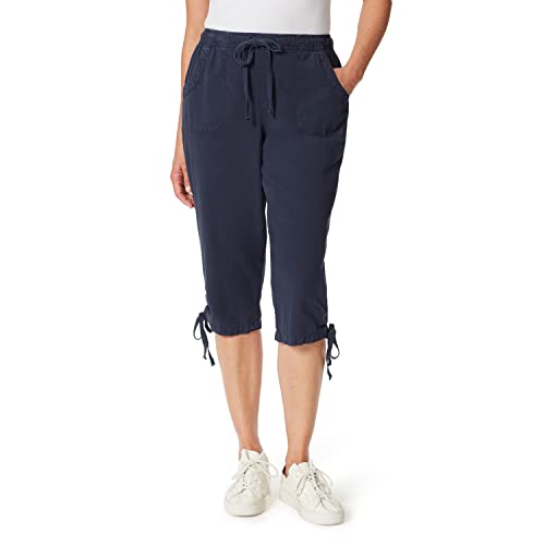 Gloria Vanderbilt Women's Genna Drawstring Side Tie Capri