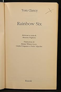 Hardcover Rainbow six. [Italian] Book