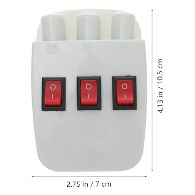 Mipcase Three-Way Semiconductor Light Source Apparatus 4.13X2.75X1.18In Physics Optics Experiment Equipment for Classroom Teaching Demonstrating Reflection Diffraction Refraction Principles