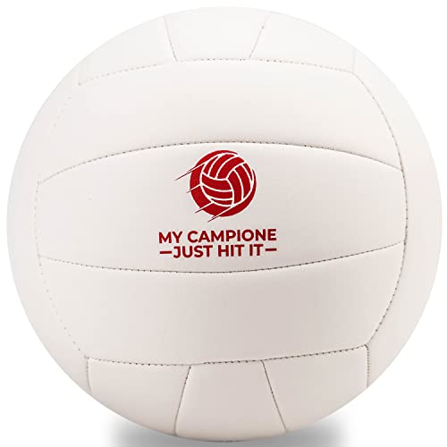 M.c. Soft Volleyball For Outdoor Volleyball Games - Regulation Size Beach Volleyball Lite And Durable, Premium Volleyball, Indoor Volleyball Ball, Girls Volleyball, Kids Volleyball, Mens Volleyball #TOP21