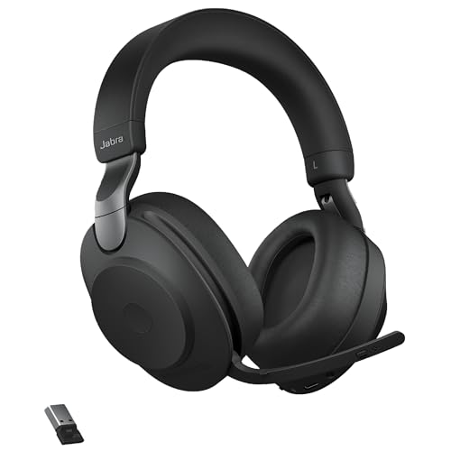 Jabra Evolve2 85 - USB-A UC Stereo - Black Wireless Headset/Music Headphones Black by Jabra - Used condition - US$328.73