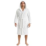 Bassetti Bademantel für Damen und Herren aus Frottee, 100 % Baumwolle...