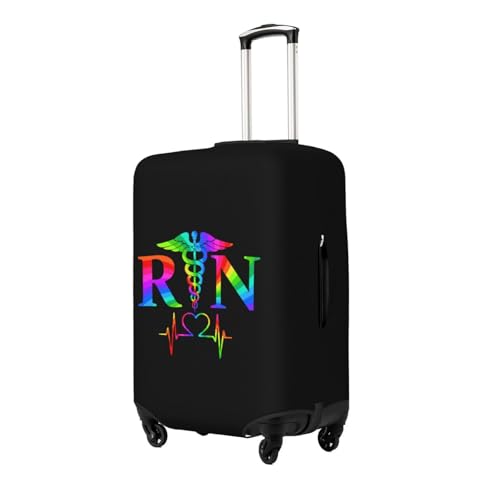 Rn Registered Nurse Travel Luggage Cover Suitable for 18-32 Inch luggage2
