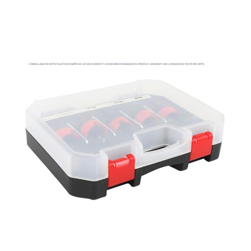 Bits de forage à compteur à pointe 7x avec queue 1/4 changement rapide