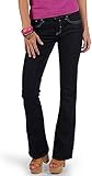 Mavi Damen Jeans Flare; 1013613128 Mid Rise, Boot Cut, Rynse Uptown Gr. 30/34