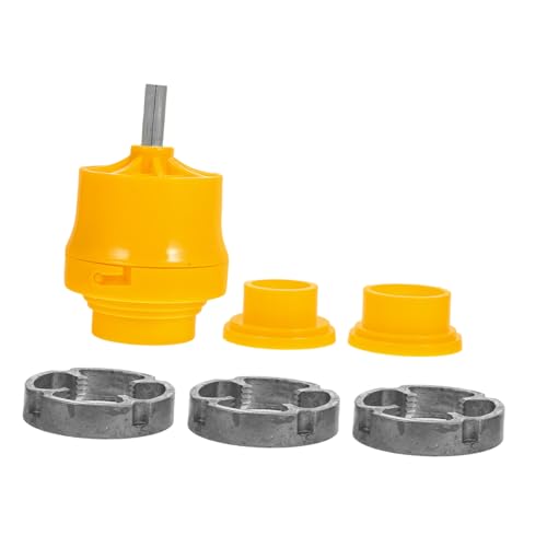 OSALADI 7pcs Water Plate Teeth Round Die Water Die Wrench Accessories Threading Tools Plumbing Repair Threaders Die Thread Die Kit Thread Tool Plastic