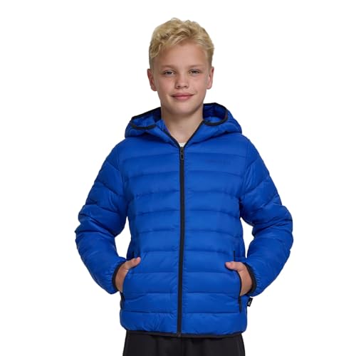 Image of Spyder Boys Puffer Jacket - Lightweight Packable Wind Water Resistant Quilted Boys Winter Coat - Cozy Insulated Winter Jacket