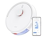 XIAOMI Robot Vacuum S20, Robot Aspirapolvere Lavapavimenti, Aspirazione 5.000 Pa, Sistema Navigazione laser LDS, Ampio contenitore della Polvere e Serbatorio dell'Acqua, Controllo Vocale e App