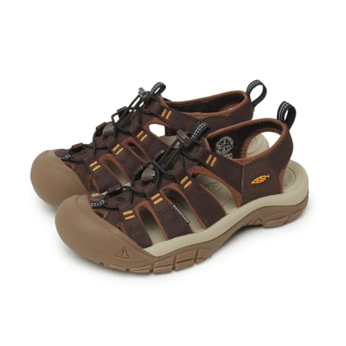 [KEEN] ニューポート H2 サンダル メンズ NEWPORT H2 (10.ジャバ×ゴールデンイエロー, 日本の靴のサイズ寸法, 大人, 数値, 27.0 cm) [並行輸入品]