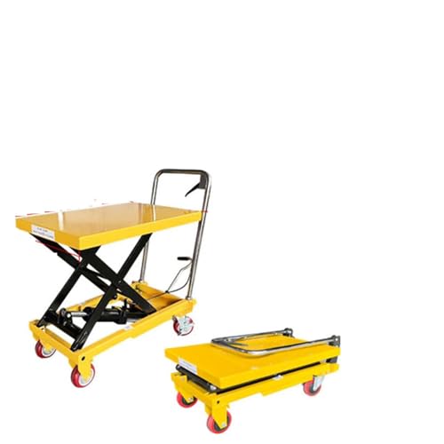le Hydraulischer Scherenhubwagen – 150 kg Kapazität, 4-Rad-Hebebühne für Tories, Schulen und industrielle Anwendungen – vielseitig und löslich