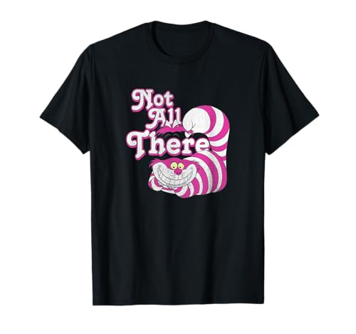 Image of Disney Alice In Wonderland Cheshire Cat Not All There T-Shirt