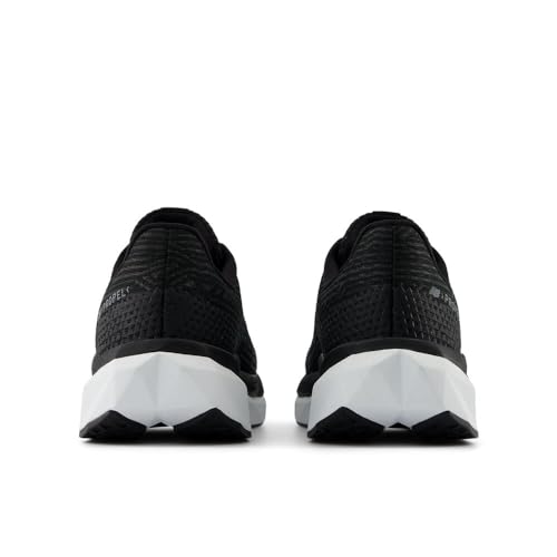 New Balance New Balance Women's FuelCell Propel V5 Running Shoe, Black/Steel/White, 10