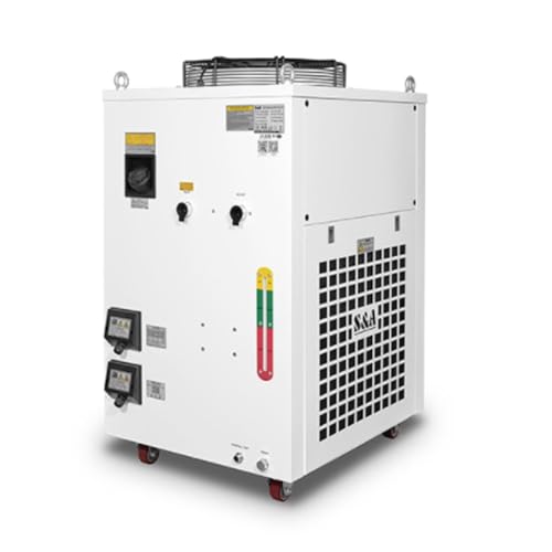 MCWlaser CW-6300AN Industrial Water Chiller Laser Water Cooler for Co2 Metal Laser Tube, Co2 Glass Laser Tube, CNC Spindle, Semiconductor, Solid-State, Fiber Laser Engraver
