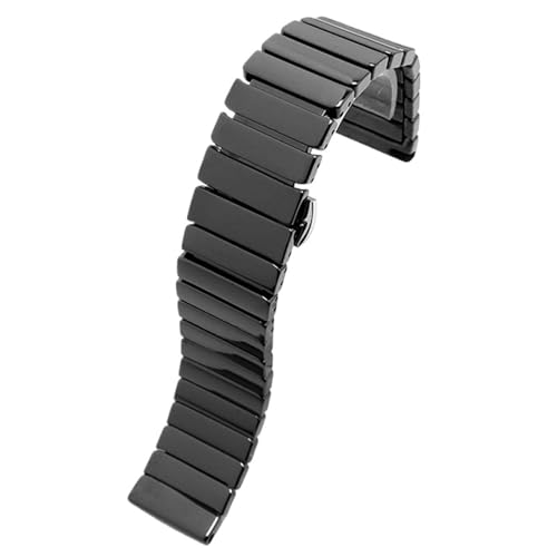 Bracelet de montre en céramique 20mm 22mm à dégagement rapide et fermoir invisible