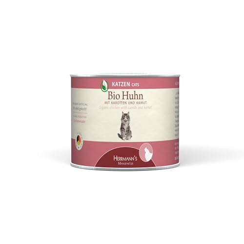 Produktbild von Herrmanns Selection Bio Huhn mit Karotte und Kamut - 12 x 200 g
