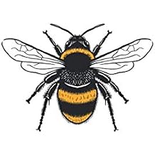 Manchester Bee Notebook & Journal - Manchester Bee Journal, Worker Bee Symbol Made In MCR Note Book Or Composition Book, School, College or Office Gag Gift