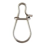 Farbe: silber Daiwa Tournament W-Snap L 32Kg 16512-202 Wirbel Karabiner