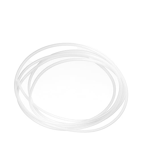 Image of Othmro 1Pcs 6.56ft Length PTFE Teflon Bowden Tube, 0.08inch ID x 0.12inch OD Milky White Connector Tubing, Printer Teflon Tube Ptfe Tubing for 3D Printer Transportation of Gelatin, Pectin