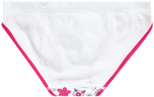 Girls' Nylon/Spandex Seamless Bikini Underwear-Soft breathable comfortable Undies, Girls Panties (8 Pack)4