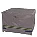 Duck Covers Soteria Rainproof 32" Square Patio Ottoman/Side Table Cover