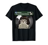 There is Motion At Your Front Door Funny Cat Motion Meme T-Shirt