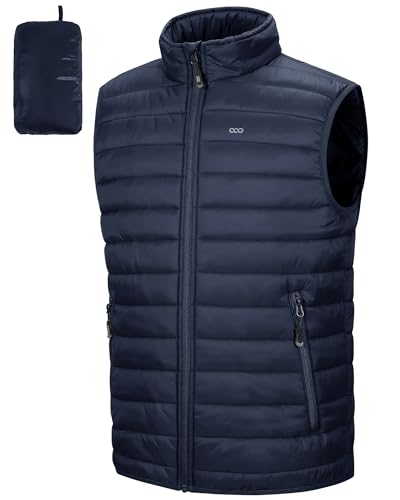 33,000ft Men's Lightweight Gilet, Packable Quilted Puffer 33,000ft Men's Lightweight Gilet, Packable Quilted Puffer