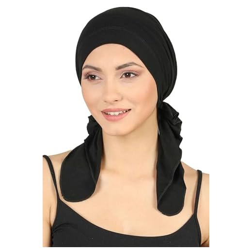 Deresina Bandana Pre-Atada (Negro)