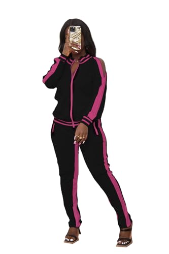 Image of TOPONSKY Womens 2 Piece Sports Outfit Tracksuit Shirt Shorts Jogger Bodycon Sets